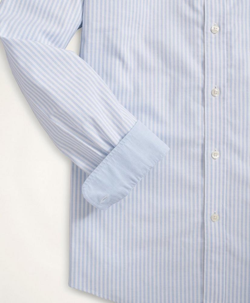 Stretch Madison Relaxed-Fit Sport Shirt, Non-Iron Bengal Stripe Oxford