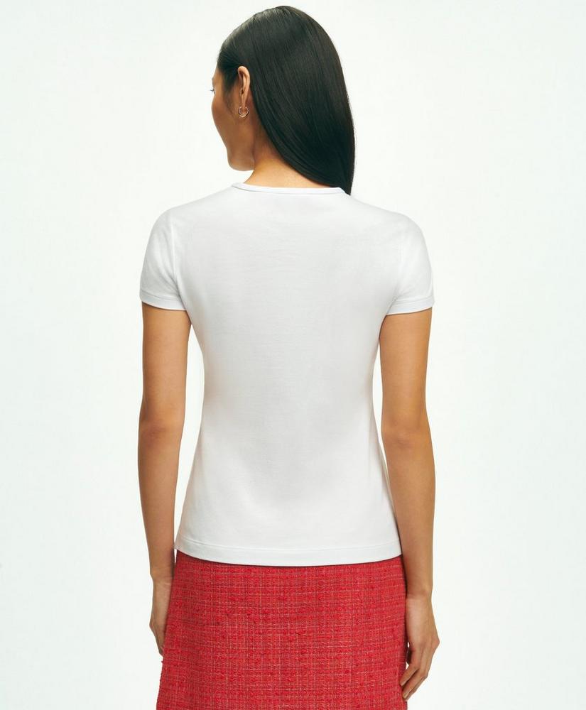 Elevated Cotton Modal Pique T-Shirt