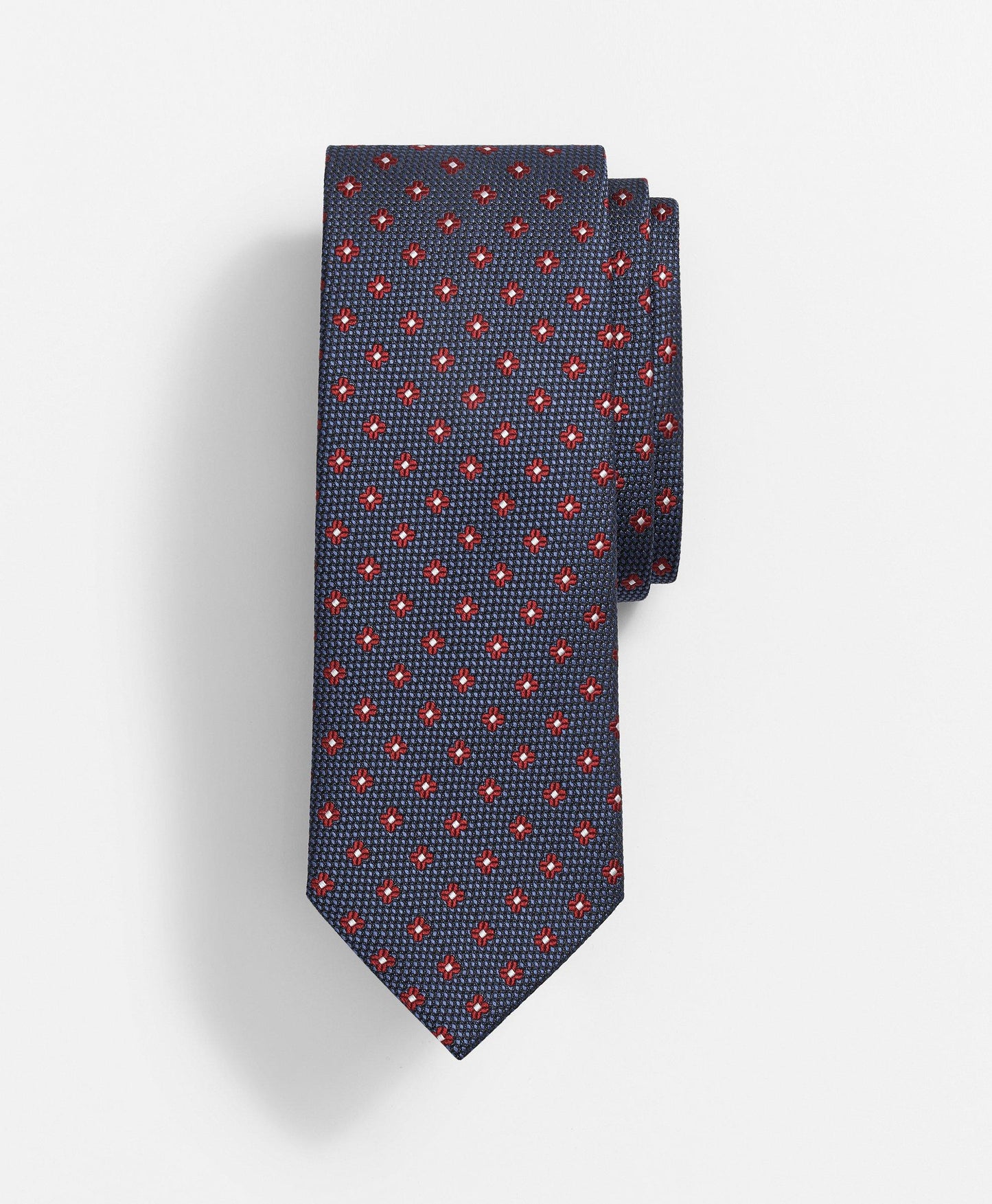 Silk Four Petal Flower Tie