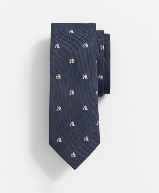 Silk Zodiac Aquarius Tie