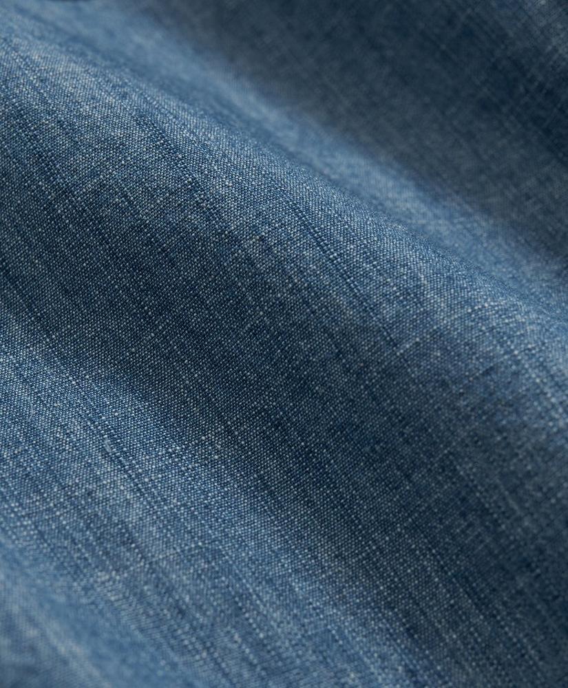 Work Shirt in Indigo Cotton Chambray