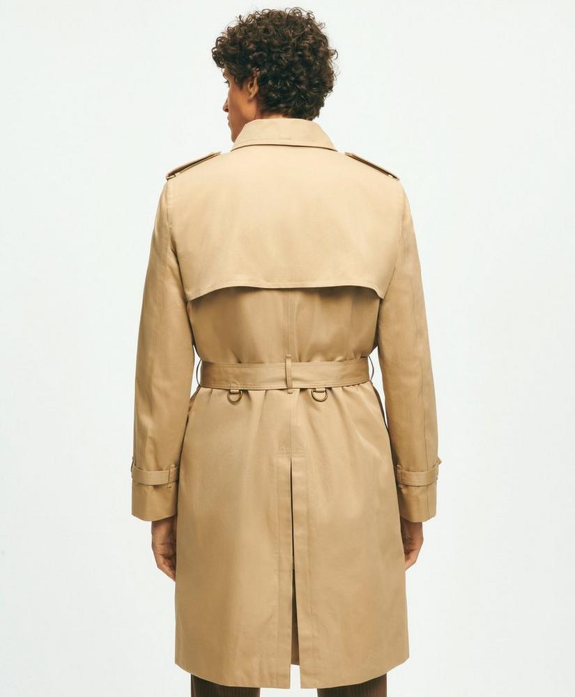 Supima Cotton Gabardine Trench Coat