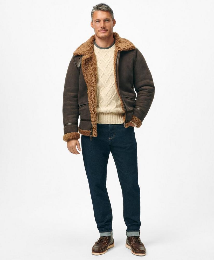 Shearling Flight Jacket