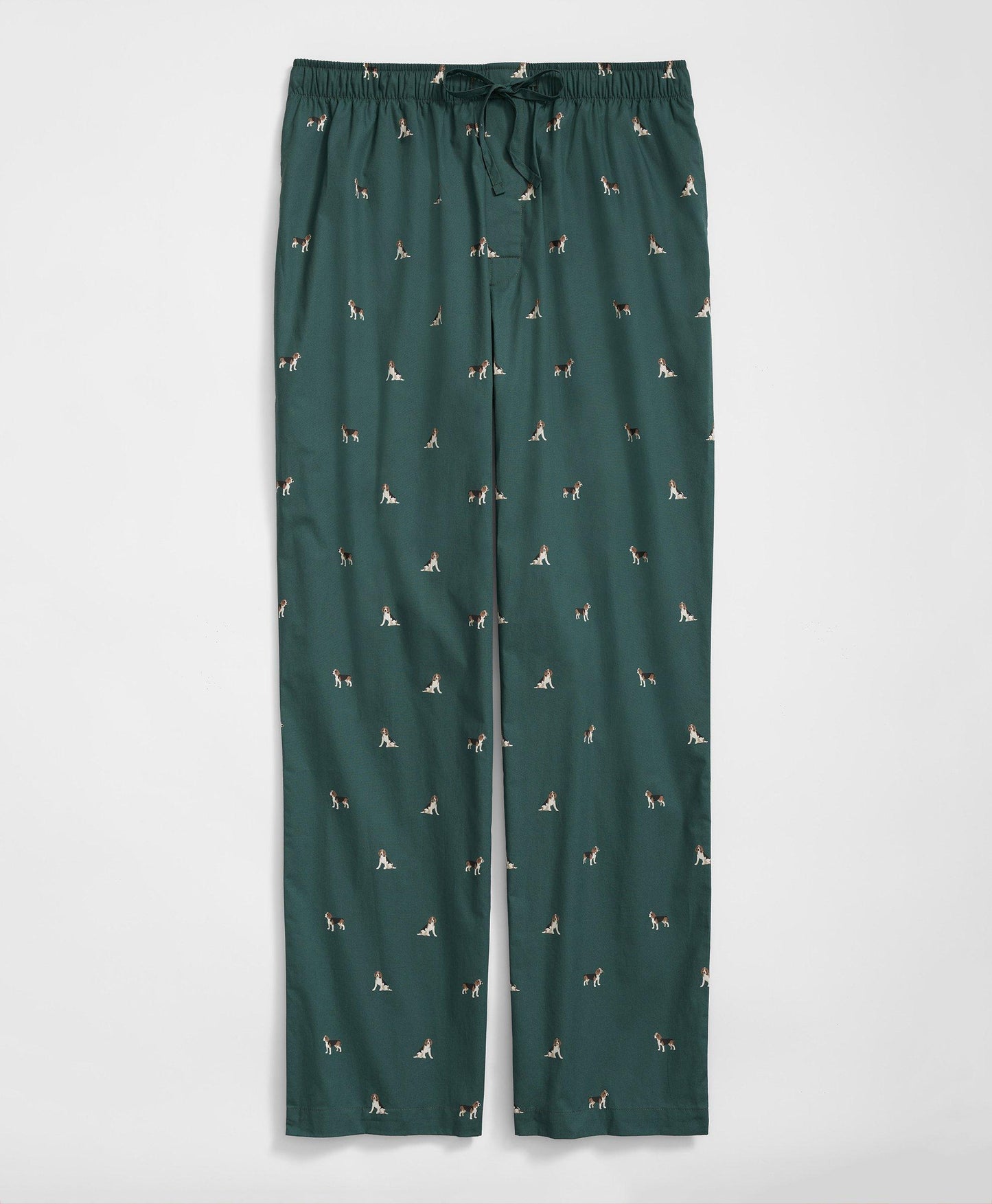 Cotton Broadcloth Beagle Motif Lounge Pants