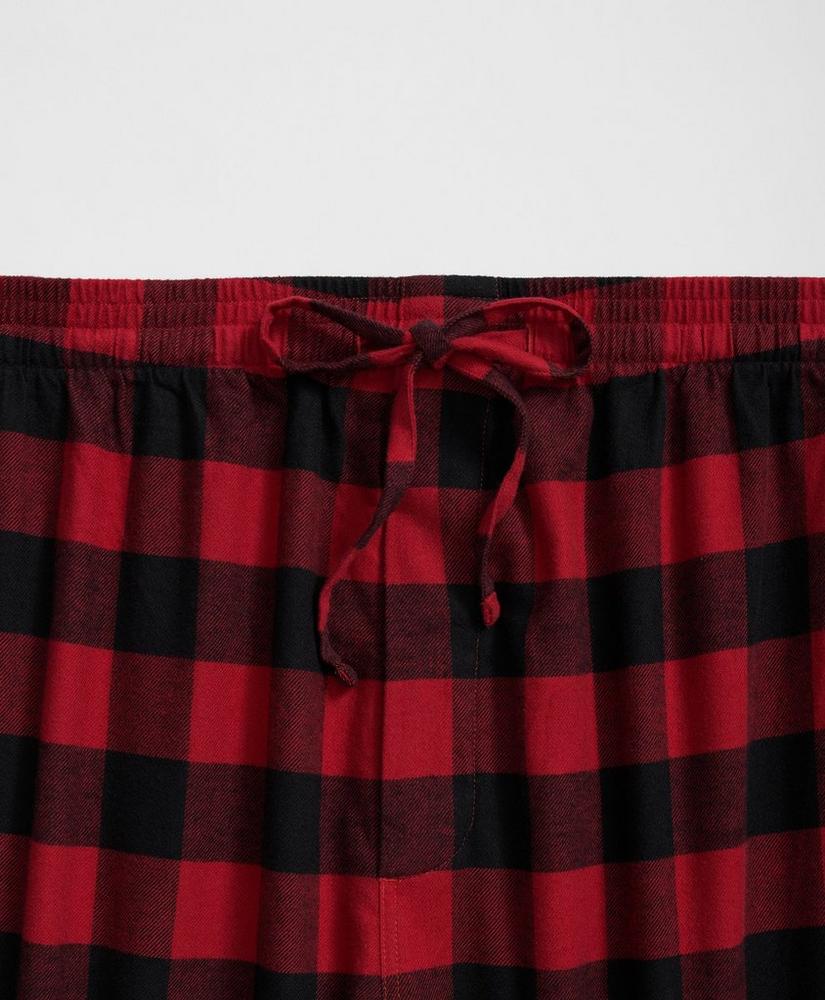 Cotton Flannel Plaid Pajamas