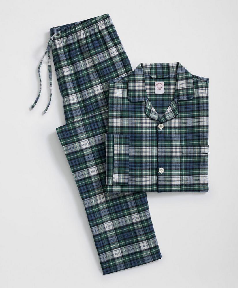 Cotton Flannel Tartan Pajamas