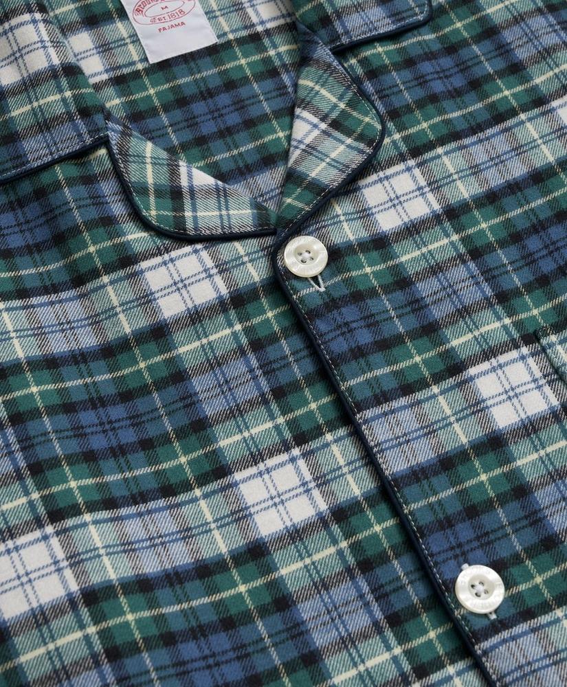 Cotton Flannel Tartan Pajamas