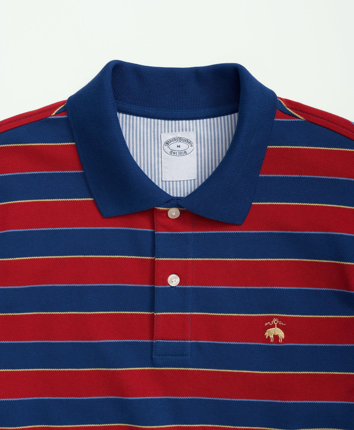 Supima Cotton Multi-Stripe Polo Shirt