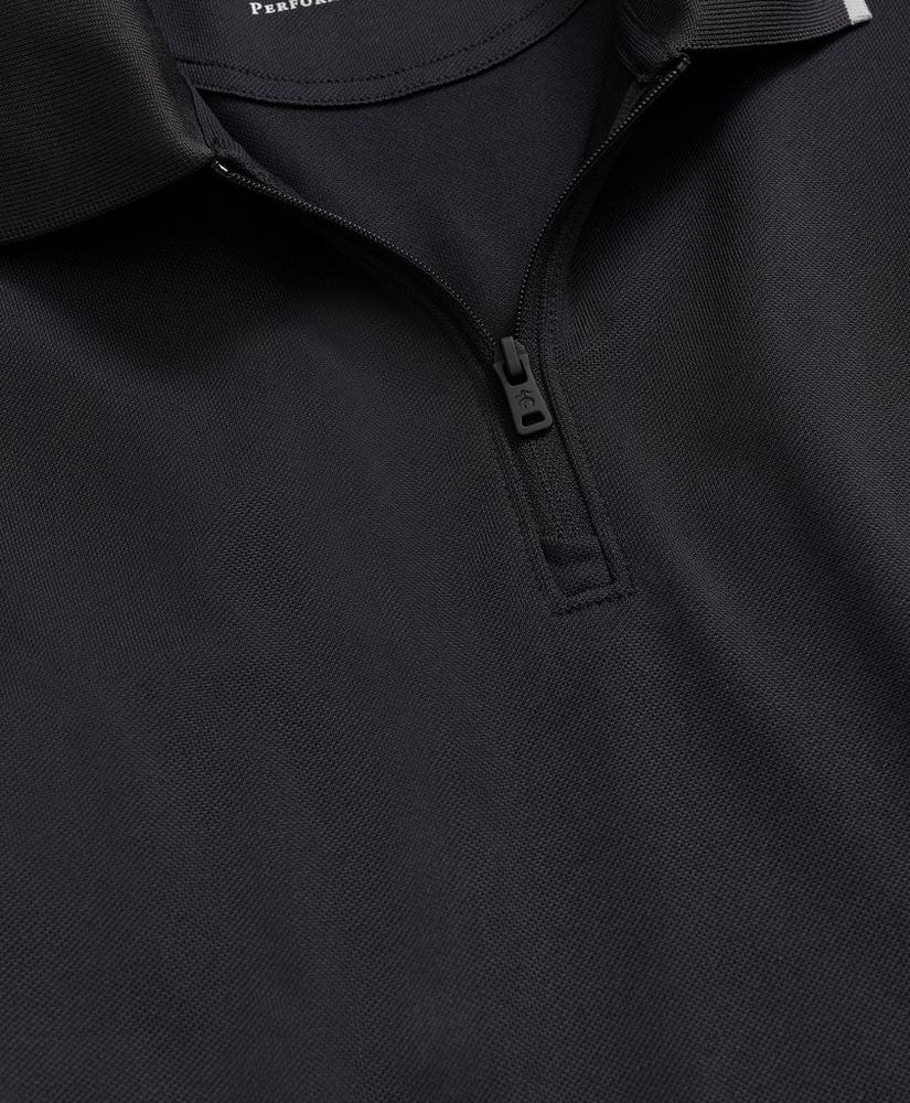 Performance Series Half-Zip Pique Polo Shirt