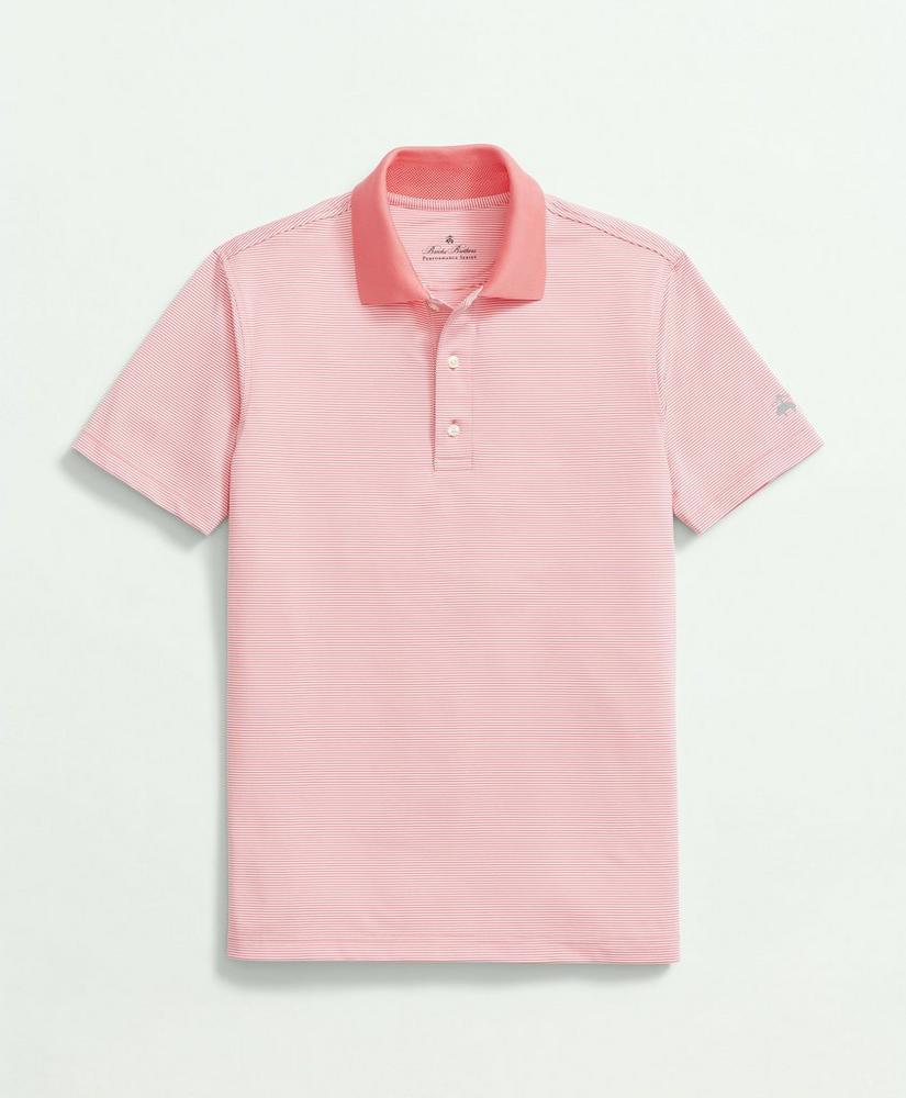 Performance Series Micro Stripe Jersey Polo Shirt