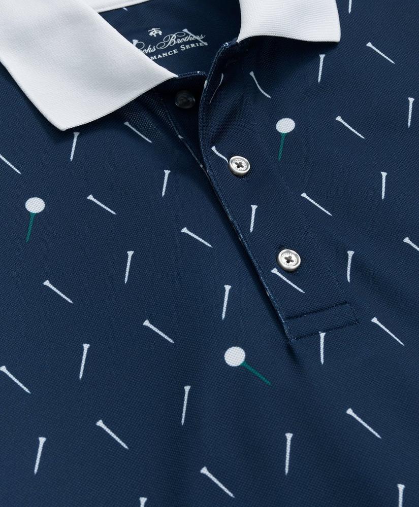 Performance Series Golf Print Polo Shirt