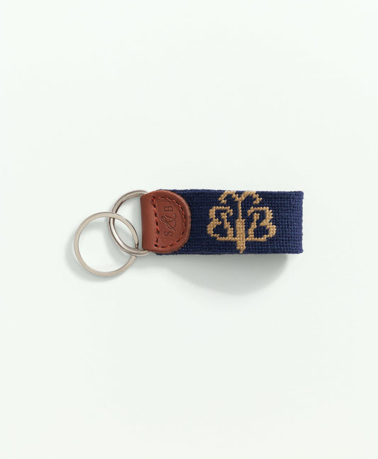 Smathers & Branson Cotton Needlepoint Key Fob