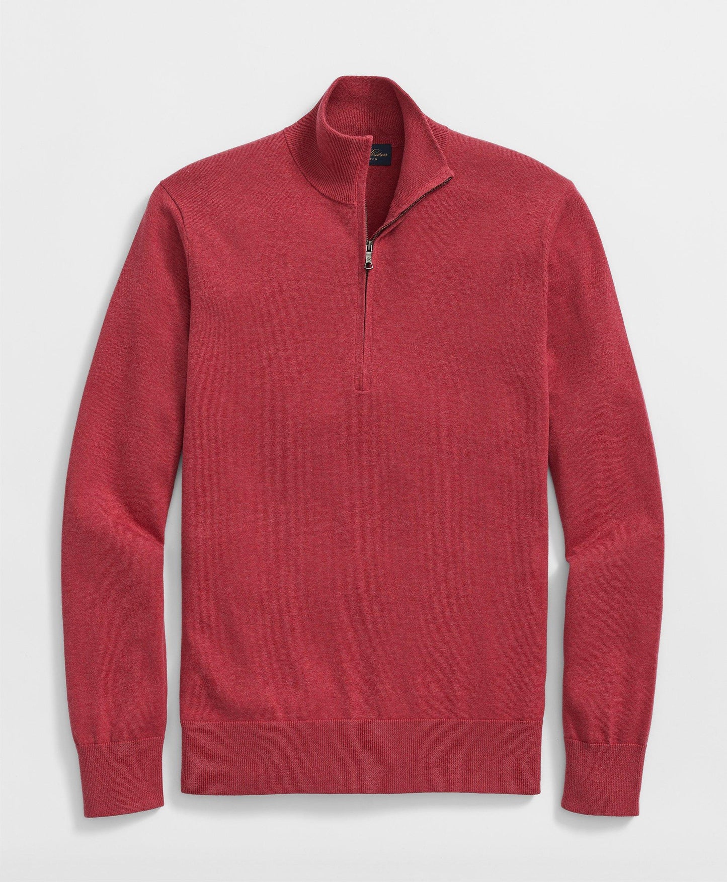 Supima Cotton Half-Zip Sweater