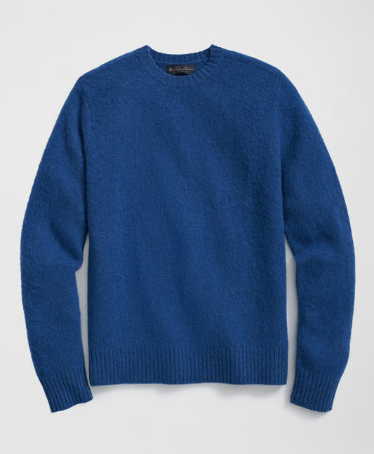 Brushed Wool Crewneck Sweater