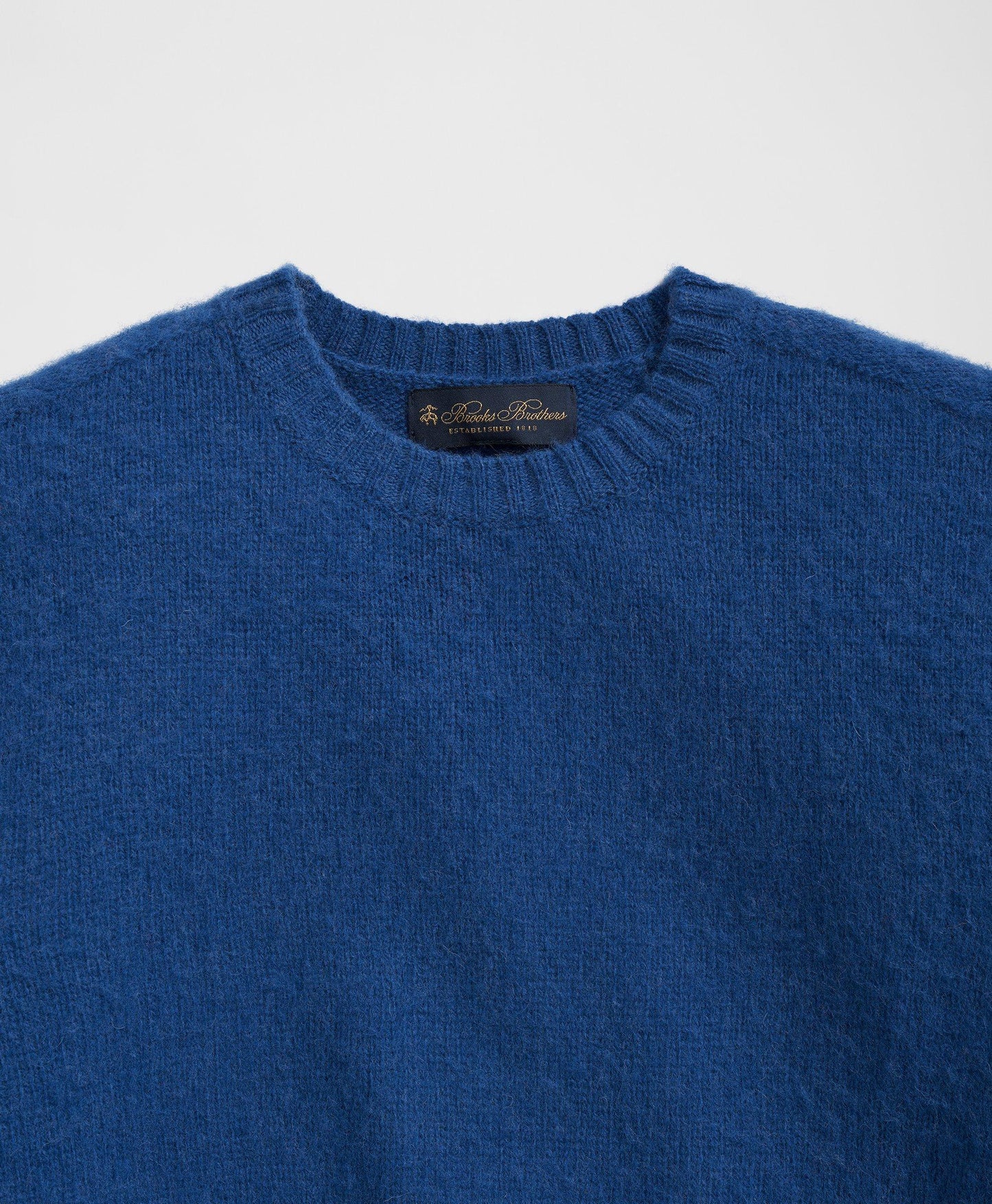 Brushed Wool Crewneck Sweater