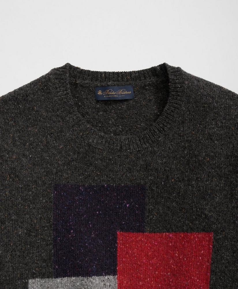 Colorblock Sweater in Merino Wool