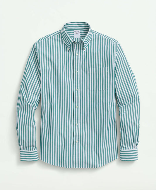 Big & Tall Friday Shirt, Poplin Butcher Striped