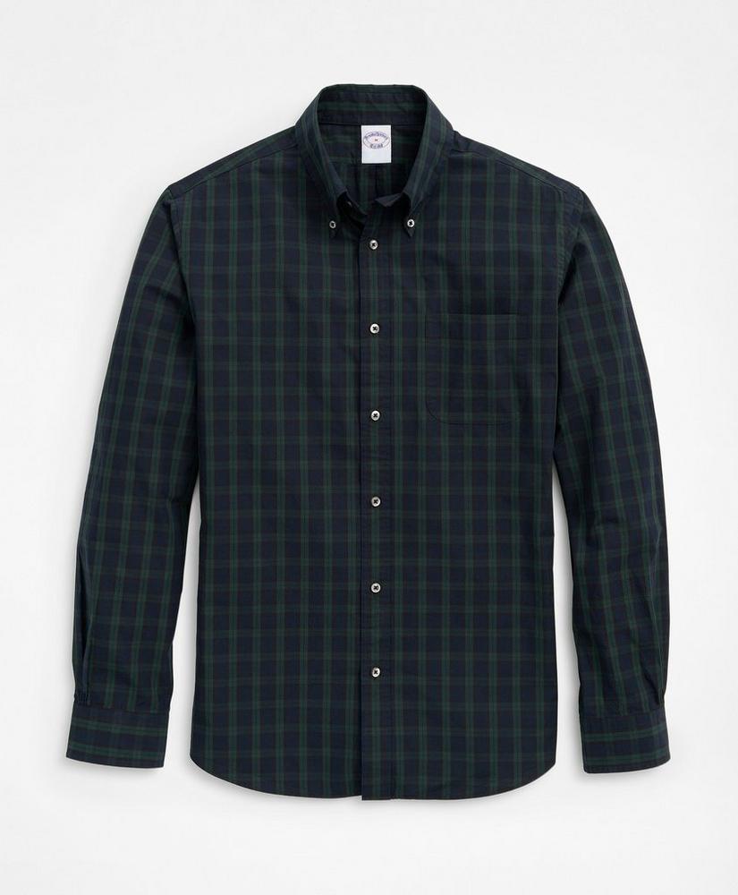 Big & Tall Friday Shirt, Poplin Black Watch