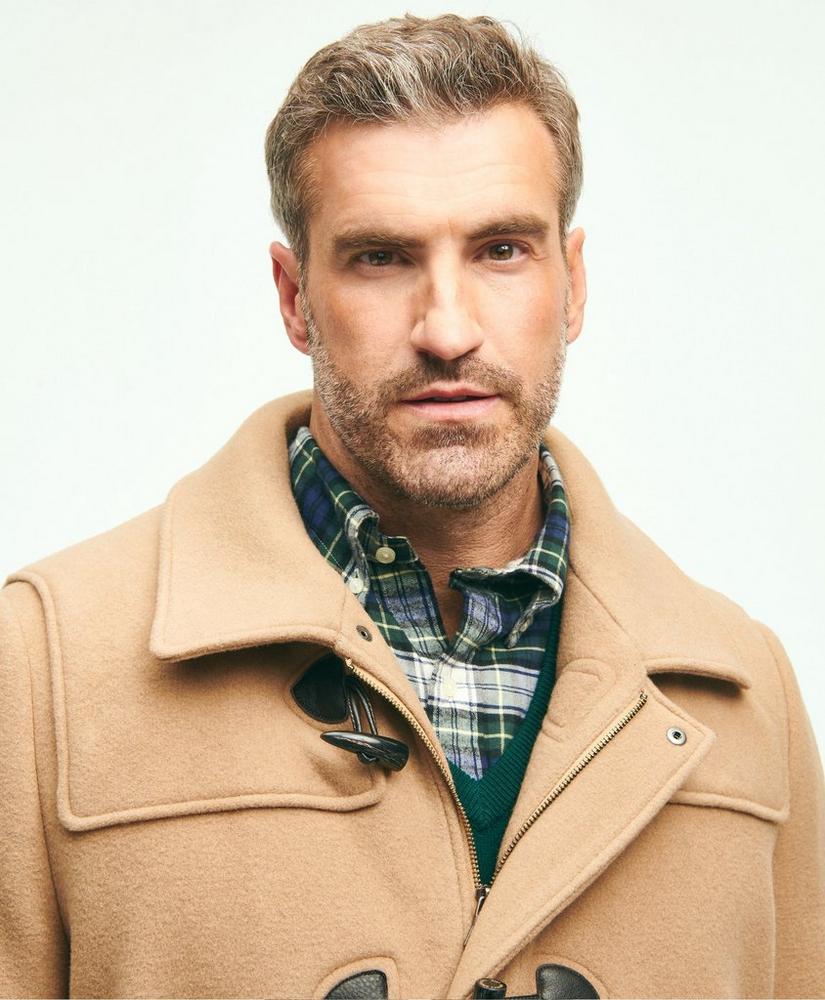 Big & Tall Classic Wool Duffle Coat