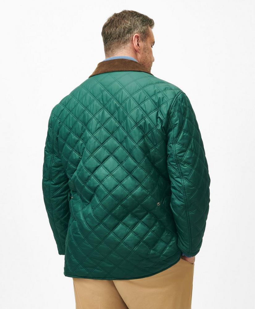 Big & Tall Paddock Diamond Quilted Coat