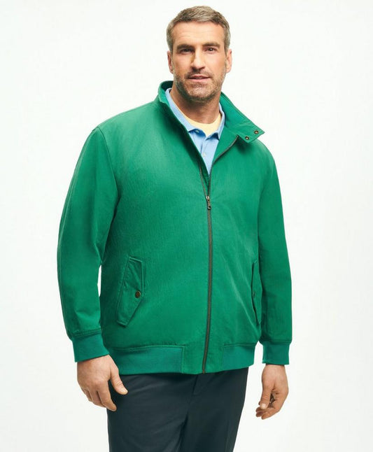 Big & Tall Harrington Jacket in Cotton Blend