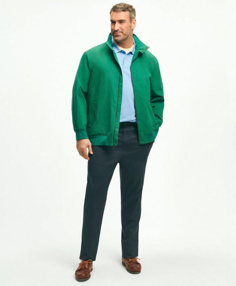 Big & Tall Harrington Jacket in Cotton Blend