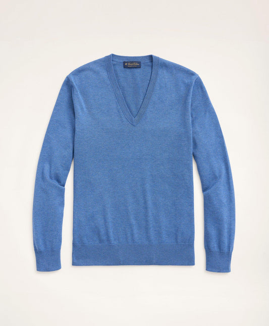 Big & Tall Supima Cotton V-Neck Sweater