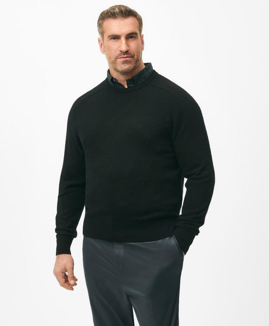 Big & Tall 3-Ply Cashmere Crewneck Sweater