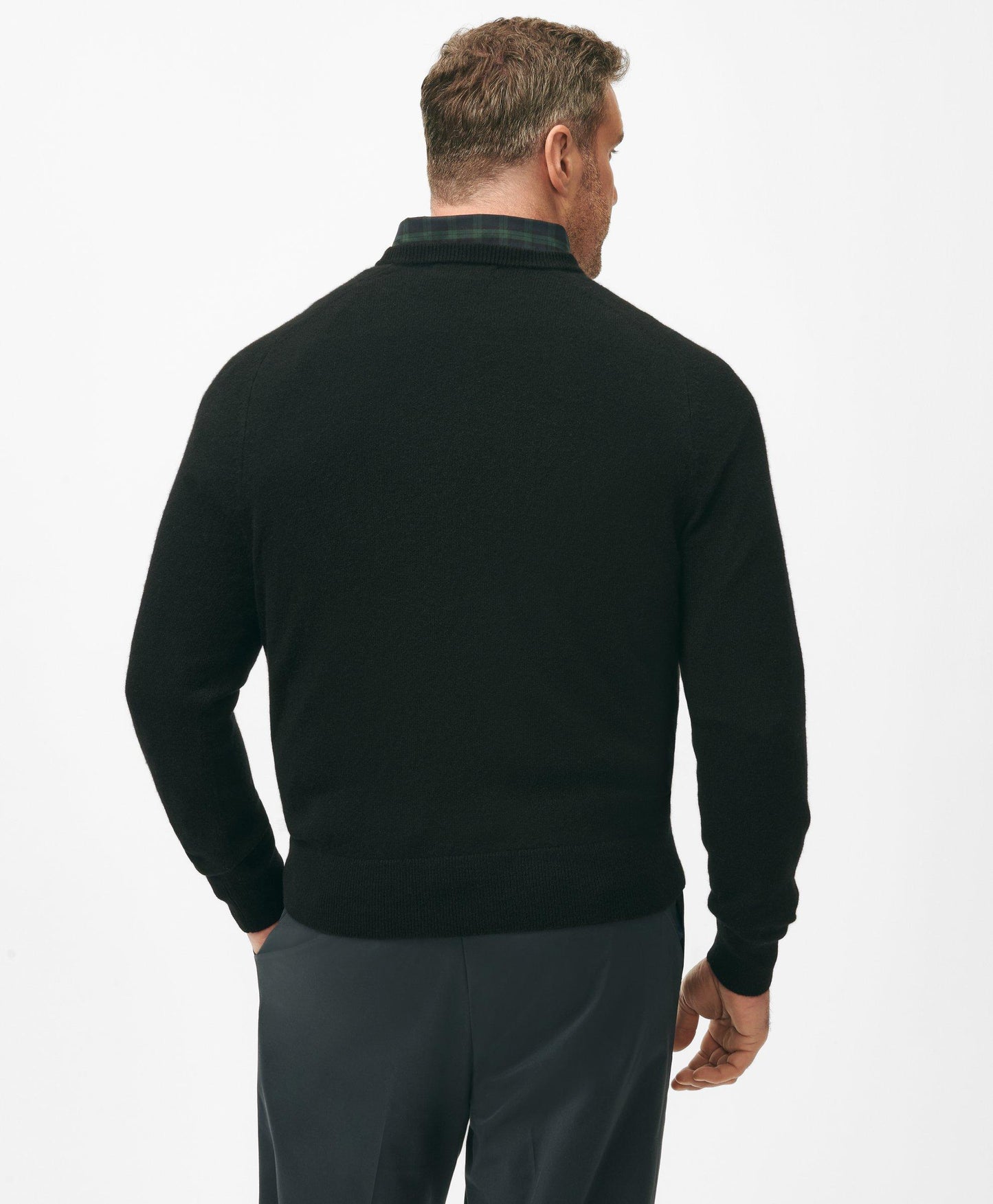 Big & Tall 3-Ply Cashmere Crewneck Sweater